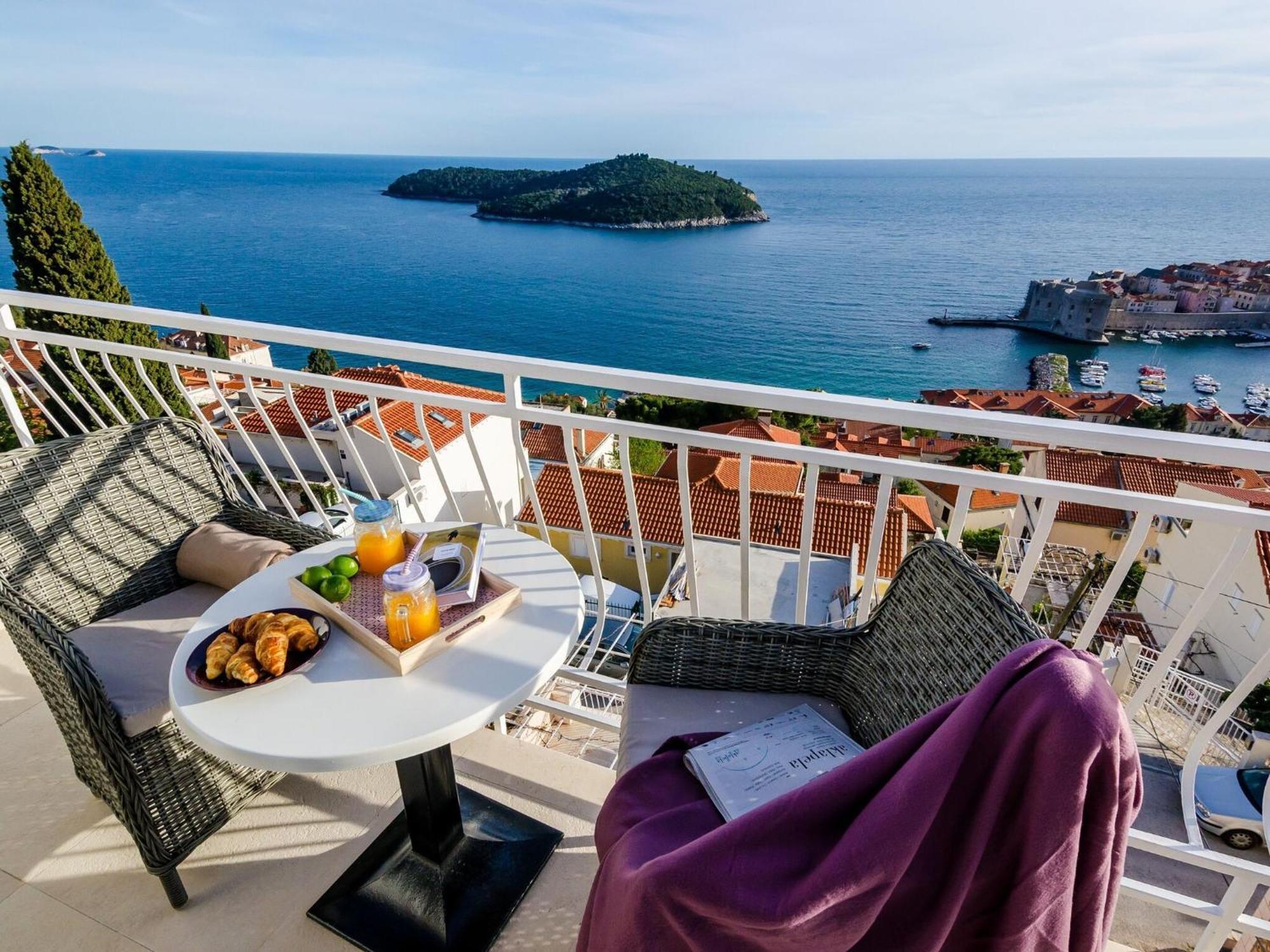 Ploce Apartments-One-Bedroom Apartment With Terrace And Sea View Dubrovnik Exteriör bild